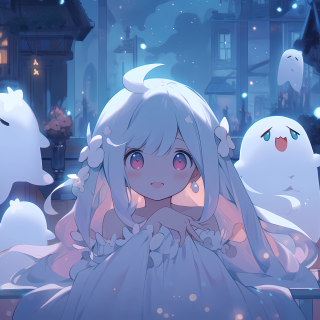 jerrywallacee0_A_cute_little_ghost_in_happy_play_night_colorful_538c4be0-91a9-4a88-b7d1-bf975e72b2b8