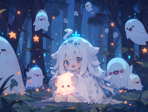 jerrywallacee0_A_cute_little_ghost_in_happy_play_night_colorful_b2897efc-e788-4e68-8ffd-36ee2cebb892