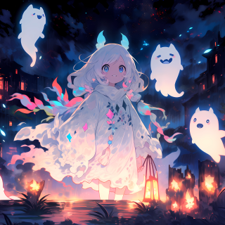 jerrywallacee0_A_lovely_little_ghost_in_happy_play_beautiful_ni_77a645f1-4e78-43b3-9163-bd3b20cf33bf